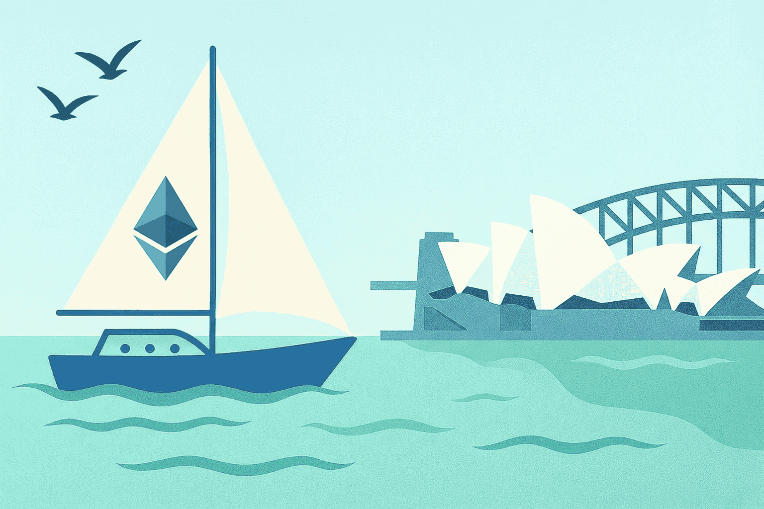 Ethereum and Australia comparison
