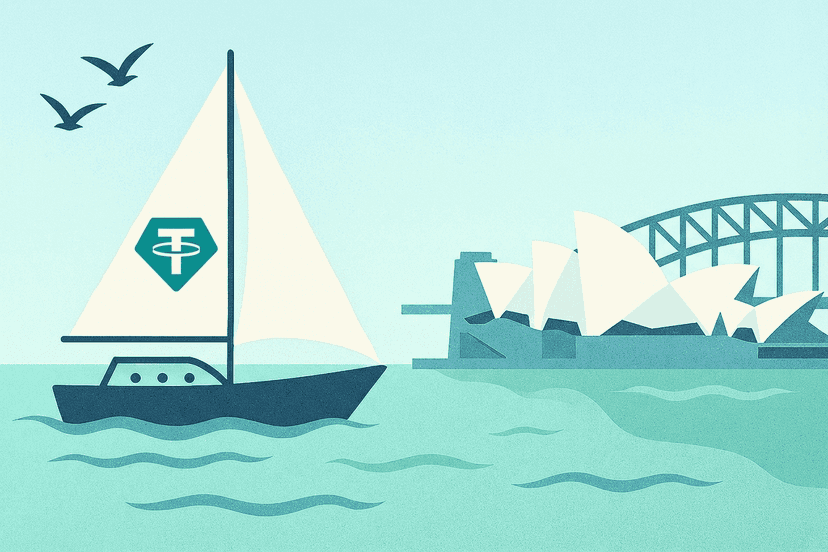 Tether and Australia comparison