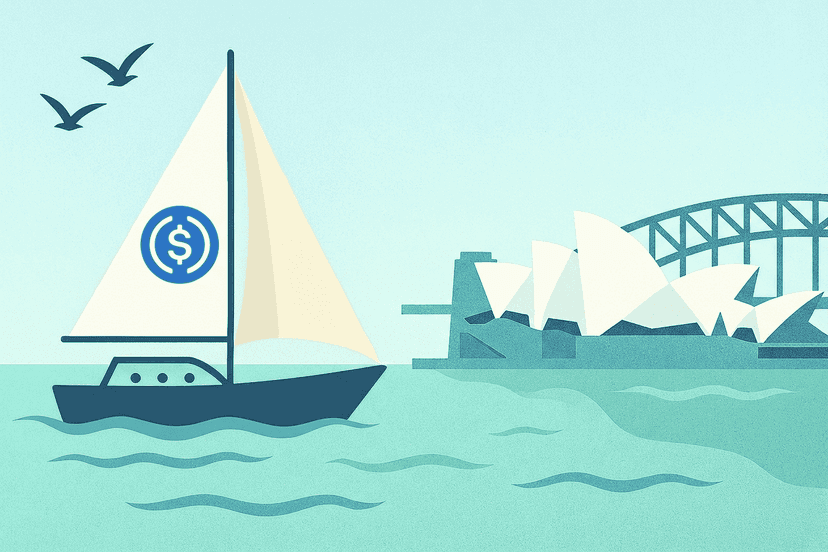 USDC and Australia comparison